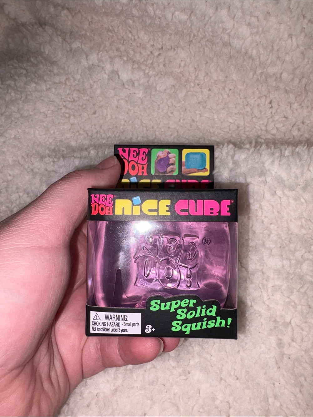 New Doh purple nice cube